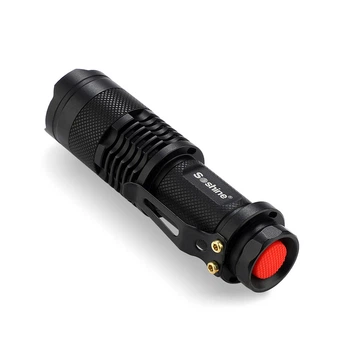Фонарик ручной миниатюрный Soshine TC3, 1xAA/14500, 300Lm, LED Q5, алюминий, фокус, 3 режима