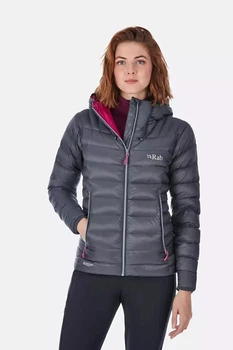 Куртка Rab Electron Jacket wmns 8 Сірий-Червоний