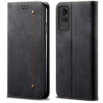 Чохол-книжка з кишеньками UniCase Jeans Wallet для VIVO Y31 - Black