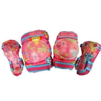 Набор защиты для коленей, локтей и запястий Protective Gear Explore COOPER MIX розовый 1 / размер M 2