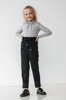 Брюки для девочки Suzie Тибби черный 110