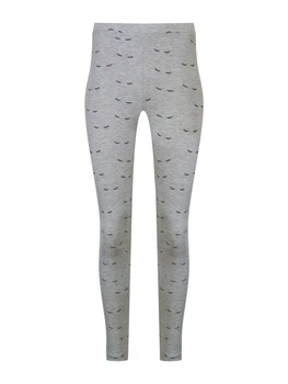 Лосины Lovetti 8125 134 см Серый меланж
