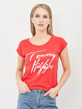 Футболка женская Tommy Hilfiger 10618.2 M (44) Красная
