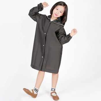 Дощовик дитячий EVA LOSSO KIDS чорний, зріст 120-145 см