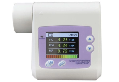 Спірометр (спірограф) Contec SP10 для визначення здатності дихальної з передачею даних на ПК