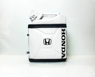 Подарок для мужчин Канистра-бар 20 л с маркой авто Honda Белая + 2 стакана в подарок Shop Monkeys (KA-Honda-5206)