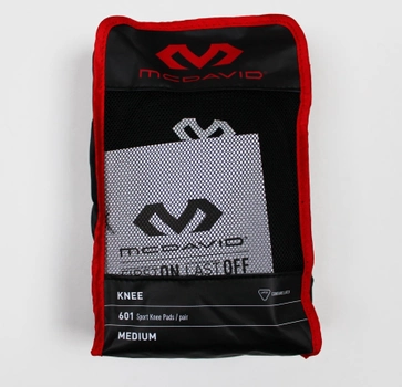 Наколінник з захистом McDavid Sport Knee Protection Pads(601(Black)) M Черный