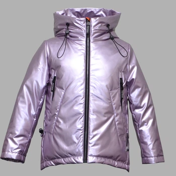 Куртка демисезонная для девочки Puros Poro P21SSBC-3001 116 см Сиреневый
