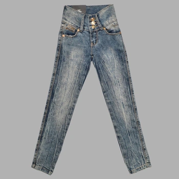 Джинси для дівчинки Hawk Kids 8007 152 см Синій