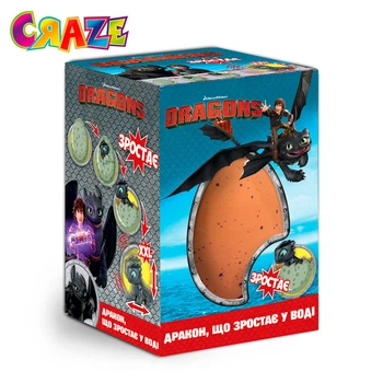 Іграшка, що зростає, в яйці - DreamWorks Dragons Craze Mega Eggs (13328)