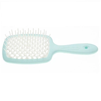 Расческа Janeke 1830 Superbrush The Original Italian Мятная/Белая