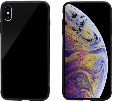 Чохол Intaleo Real Glass для Apple iPhone Xs Max Black (1283126494789)