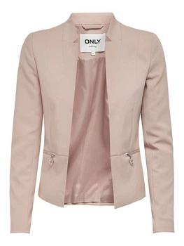 Жакет ONLY ONLMADDY-KOMA LS SHORT ZIP BLAZER CC TLR 42 Розовый 15218437 Adobe Rose