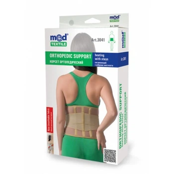 Корсет ортопедический согревающий с ребрами жесткости 3041 Med textile MedTextile (76-5217)