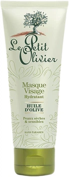 Зволожувальна маска для обличчя Le Petit Olivier Moisturising Face Mask з оливковою олією 75 мл (3549620011500)
