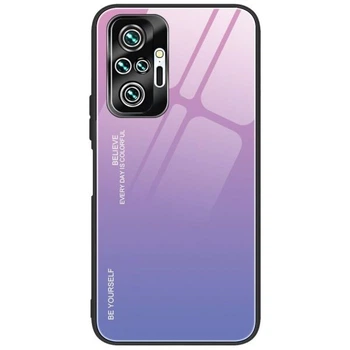 Защитный чехол Deexe Gradient Color для Xiaomi Redmi Note 10 Pro - Pink / Purple