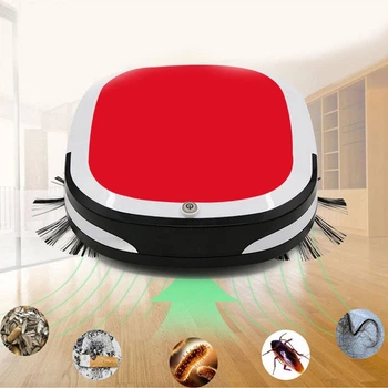Робот пылесос Vacuum Cleaner WY-502 16001 плотер для влажной и сухой уборки с микрофиброй