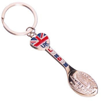 Брелок SP-Sport Ложка LONDON FB-0756 (метал хром)