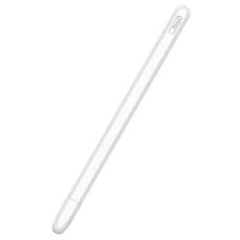 Чехол TPU Goojodoq Button Magnetic для стилуса Apple Pencil 2 White