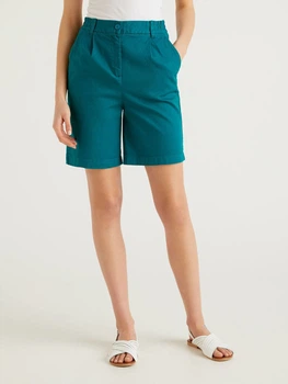 Шорты женские United Colors of Benetton 4CDR592O4-112 42 Зеленые (8300338613265)
