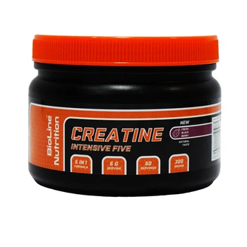 Креатин BioLine Nutrition Creatine Intensive Five Fresh Blackberry 300 г