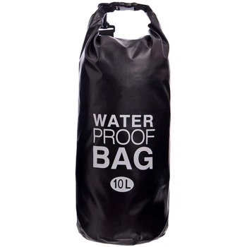 Водонепроникний гермомешок з плечовим ременем Waterproof Bag 10л black TY-6878-10