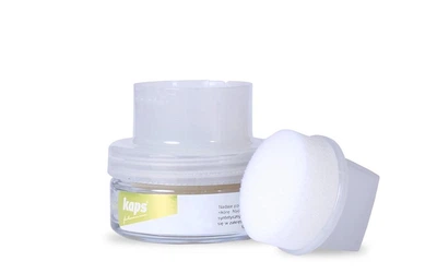 Делікатний крем для взуття Kaps Delicate Cream 50 ml, з аплікатором 100 Безбарвний