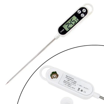 Термометр электронный кухонный OEM с щупом 1.4" ЖК -50~300°C TP300 (116562)