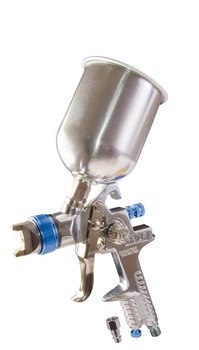 Краскопульт пневматический MASTERTOOL HVLP GLAZE ВАЛБ 600 мл Ø 1,4 мм круглый/плоский факел 150-220 л/мин 3-4 бар 80-8905