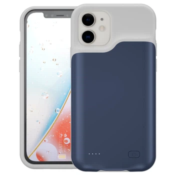 Чохол powerbank iBattery для iPhone 12 Mini 4000 mAh blue