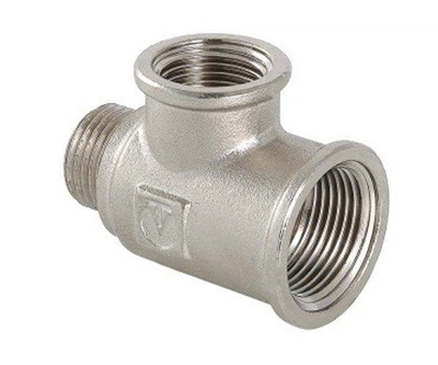 Трійник перехідний Valtec DN 3/4"х1/2"х1/2" (ВВН), нікель (VTr.134.RN.050404)