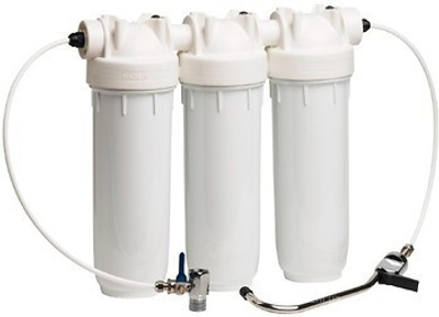 Комплект фильтрации воды Atlas Filtri BRAVO DP TRIO 10" (монтаж под мойку) RA6080320