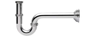 Сифон хромированный трубчатый Ghidini DN 32х1 1/4" бронза хром (560)