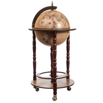 Глобус бар Красное дерево Mahogany 0504-007