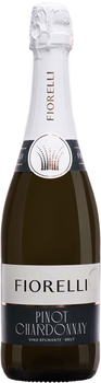 Ігристе вино Fiorelli Pinot-Chardonnay Brut VS біле сухе 0.75 л 11% (8002915000184)