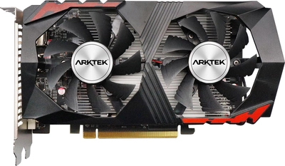 Видеокарта Arktek PCI-Ex GeForce GTX 1050 Ti Dual Fan 4GB GDDR5 (128bit) (1290/7000) (DVI, HDMI, DisplayPort) (AKN1050TID5S4GH1)