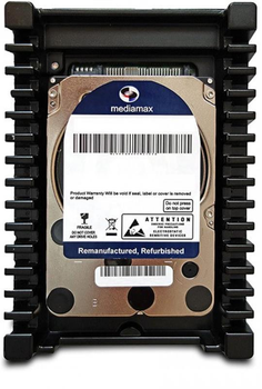 Накопитель HDD 2.5" SATA 120GB Mediamax 10000rpm 16MB (WL120GSA16RA100B) + переходник 3.5" - Refubrished