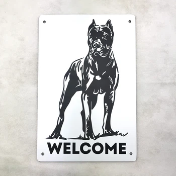 Табличка "Welcome" Розмір 22х15 см Напис внизу