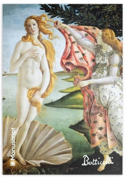 Скетчбук Manuscript Botticelli 1486 A5 Чистые 80 страниц с открытым переплетом (M - Botticelli1486)
