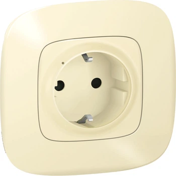 Розумна розетка 2К+З 16 А 230 В Legrand Valena Allure with Netatmo Слонова кістка (752694)