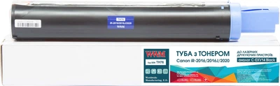 Туба с тонером WWM для Canon iR-2016/ 2016J/ 2020 аналог C-EXV14 Black (TH76)