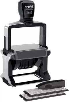Датер самонаборный Trodat Professional 5485 P4.0 6 строк 56х33 мм Укр+Рус Черный корпус (5485/6/ укр.)