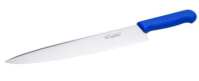 Нож Empire профессиональный с синей ручкой L 300 мм