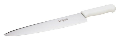 Нож Empire профессиональный с белой ручкой L 430 мм
