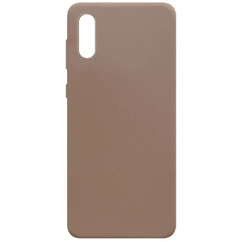Чехол Logarm TPU Softon для Samsung A022F Galaxy A02 Коричневый Без бренда