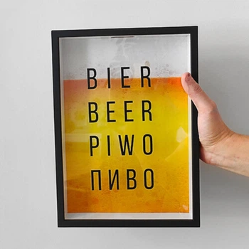 Копилка Memos для пивных крышек Beer
