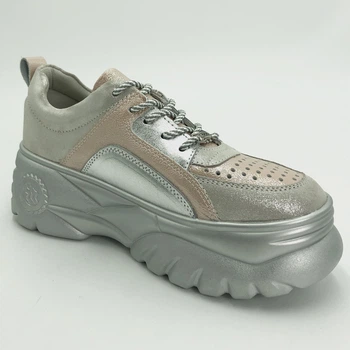 Кросовки женские Gabis 81108-4 розовый-серебро / Модель 96183 37