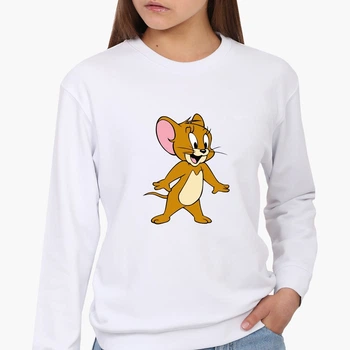 Свитшот женский Том и Джерри (Tom and Jerry) (8771-1958) Белый L