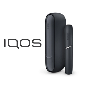 IQOS 3.0 Duo Black Система нагріву тютюну Айкос 3.0 Дуо Чорний