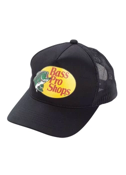 Рыбацкая кепка Bass Pro Shops Mesh Cap черный